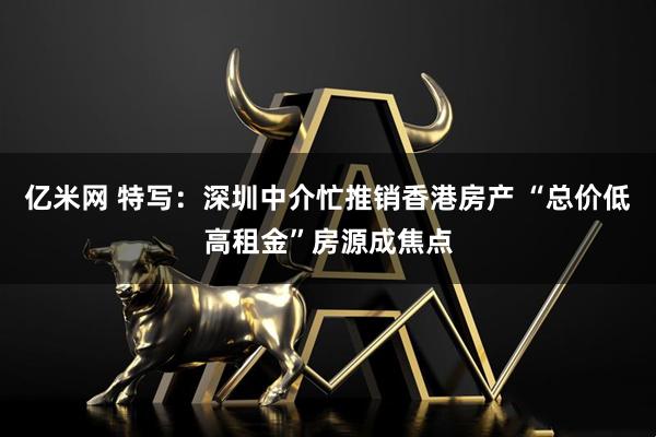 亿米网 特写：深圳中介忙推销香港房产 “总价低高租金”房源成焦点