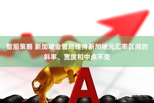 智股策略 新加坡金管局维持新加坡元汇率区间的斜率、宽度和中点不变