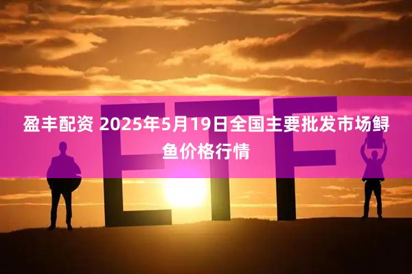 盈丰配资 2025年5月19日全国主要批发市场鲟鱼价格行情